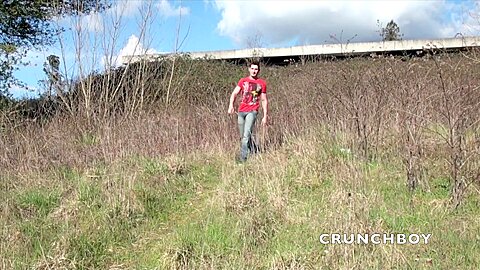 Two muscles sexy boys fuck in discreet place outdoor - CrunchBoy