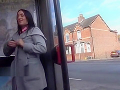 UK-Flashers - Chloe Lovettes public flashing and peeing