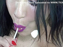 Uks Longest Labia - Lollipop Playtime - Nicole Dupapillon