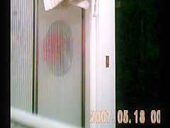 Unaware Wife showing her titties before shower