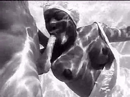 Under water sex retro