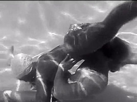 Under water sex retro