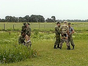 Up the ass soldier! - Latin-Hot