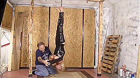Upside down gagged