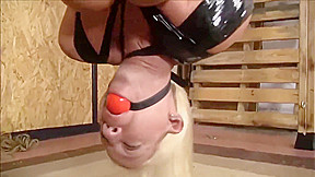 Upside down gagged