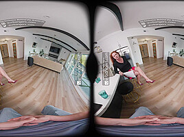 VR Bangers Stepdaddy Fuck Teen Macy Meadows Hard In VR Porn