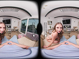 VR Bangers Stepdaddy Fuck Teen Macy Meadows Hard In VR Porn