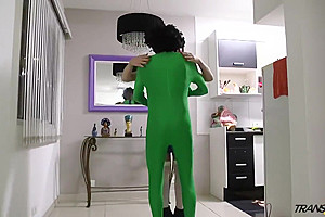 Victoria Carvalho In Deep Anal Digging With A Super Hero - Shemale