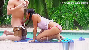Victoria Valencia - Sunbathing Latina Gets Pranked - Latina