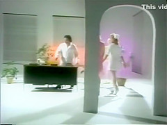Vintage Threesome Porno With A Blonde Slut And Facials