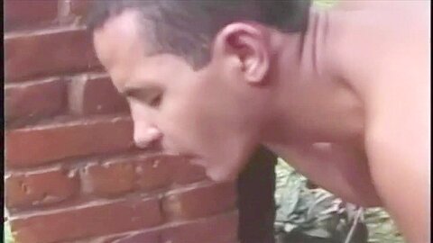 Vintage porn  Ebony top fucking a white twink - CrunchBoy