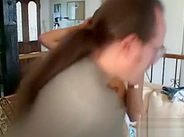 Vintage teen 18+ Rosanna Lee bouncing on cock before facial