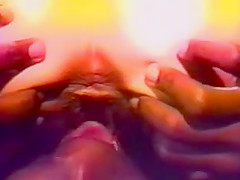 Vintage white slut with black lover