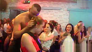 Wacky nymphos get fully delirious and stripped at hardcore party