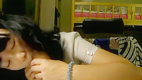 Well-Trained Korean Cutie Sucks and Licks Between Her Adorable Little Toes