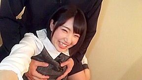 While being shy with the camera pointed