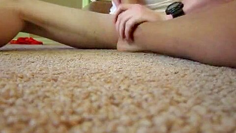 White Master giving me foot massage