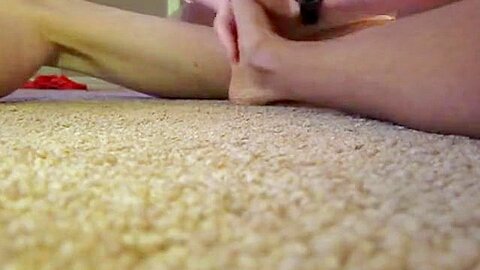 White Master giving me foot massage