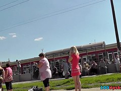 White string panty up saucy red costume