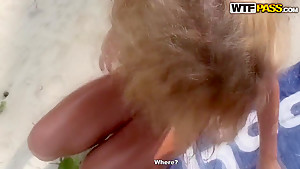Wild adventures of a teen 18+ beautiful girl Tiffany on the island
