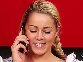 Yammy Christen Courtney Fancy Dress Facial Clip