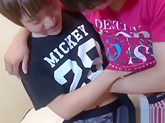 Young Asian fuck toy fucked by his cute homo friend