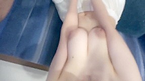 Young Japanese Girls Visits Boyfriend To Get Creampied