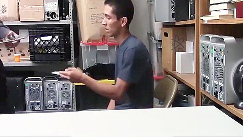 Young Security Officer Bangs Petite Punk RAW - YOUNGPERP COM