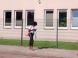 Zaawaadi - Ebony Milf Zaawaadi Public Pickup Sex For Cash