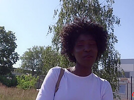 Zaawaadi - Ebony Milf Zaawaadi Public Pickup Sex For Cash