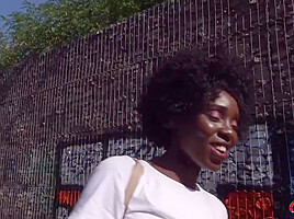 Zaawaadi - Ebony Milf Zaawaadi Public Pickup Sex For Cash