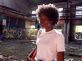 Zaawaadi - Ebony Milf Zaawaadi Public Pickup Sex For Cash