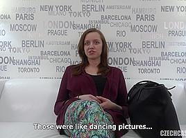 Zuzana is in this casting for a good fuck