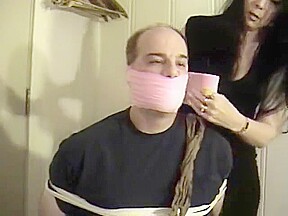 and gagged by beautiful mistress