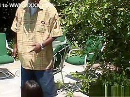 asian and blonde get fucked by black cock