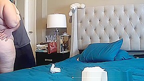 bbw upset during anal caught on IP cam