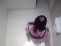 beautiful in toilet