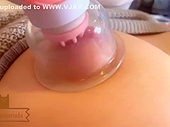 [best Vibe] Sensitivity Rises Too Much With The Nipple Rotor And Continuous Cum