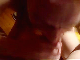 blowing my girlfriends cock