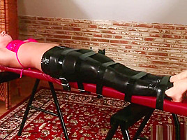 candy streched tickled