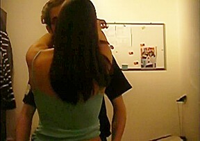 college girl with big tits getting rubbed