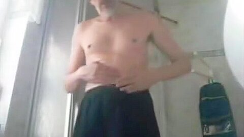 cumshoot under the shower