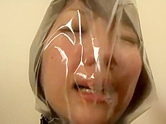 cute japanese girl breathplay