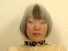 cute japanese girl breathplay