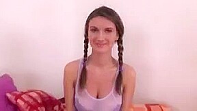 devuska prisla na analny casting