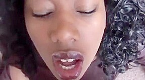 enorme ejac sur cette black