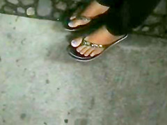 feet pies de una chiclera