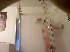 filmed her under shower