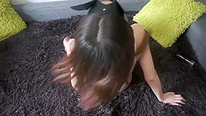 first lesson of sex, deepthroat and ejaculation in the pussy, Perfect Ass