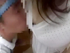friend's Step mom throat fuck
